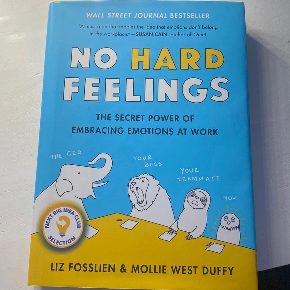 No Hard Feelings Book